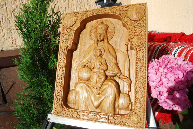 Virgin Mary Icon - Kozak Work Shop