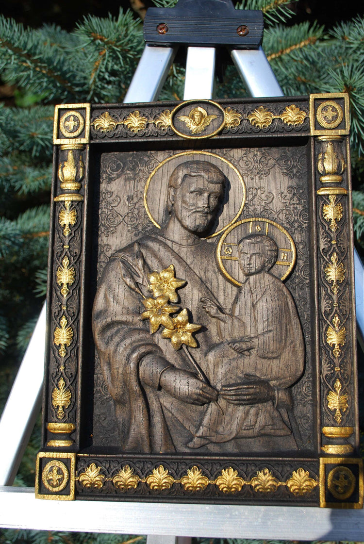 Saint Joseph with Jesus 3