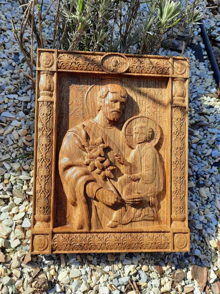 Saint Joseph with Jesus 3