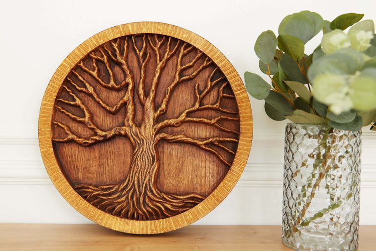 Tree of life Wooden Bas Relief 98