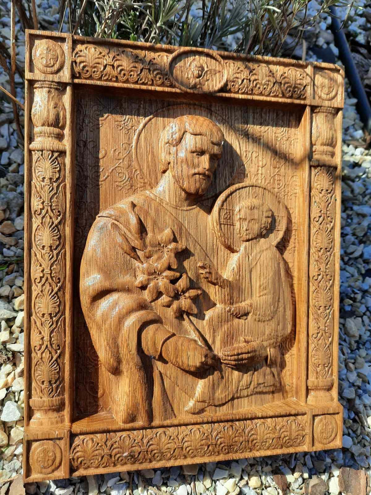 Saint Joseph with Jesus 3