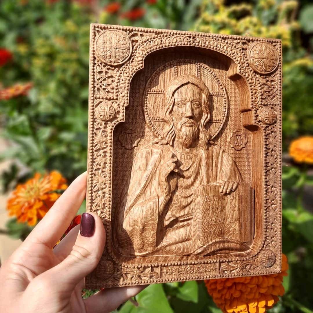 Wood Carving Jesus Christ - Kozak Work Shop