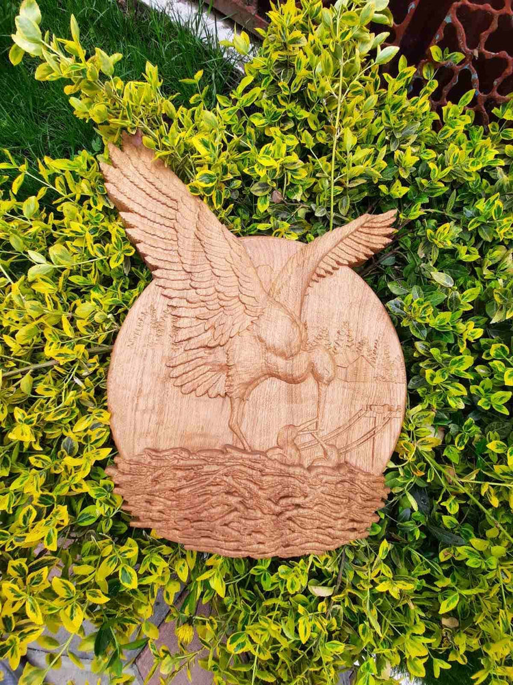 Sparcks Wooden Carved Plaque 302