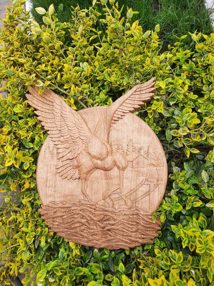 Sparcks Wooden Carved Plaque 302