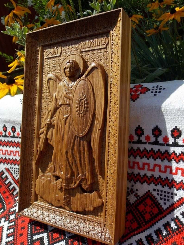 Archangel Michael with a Shield - Kozak Work Shop