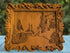 Wooden carved picture In the backyard 138