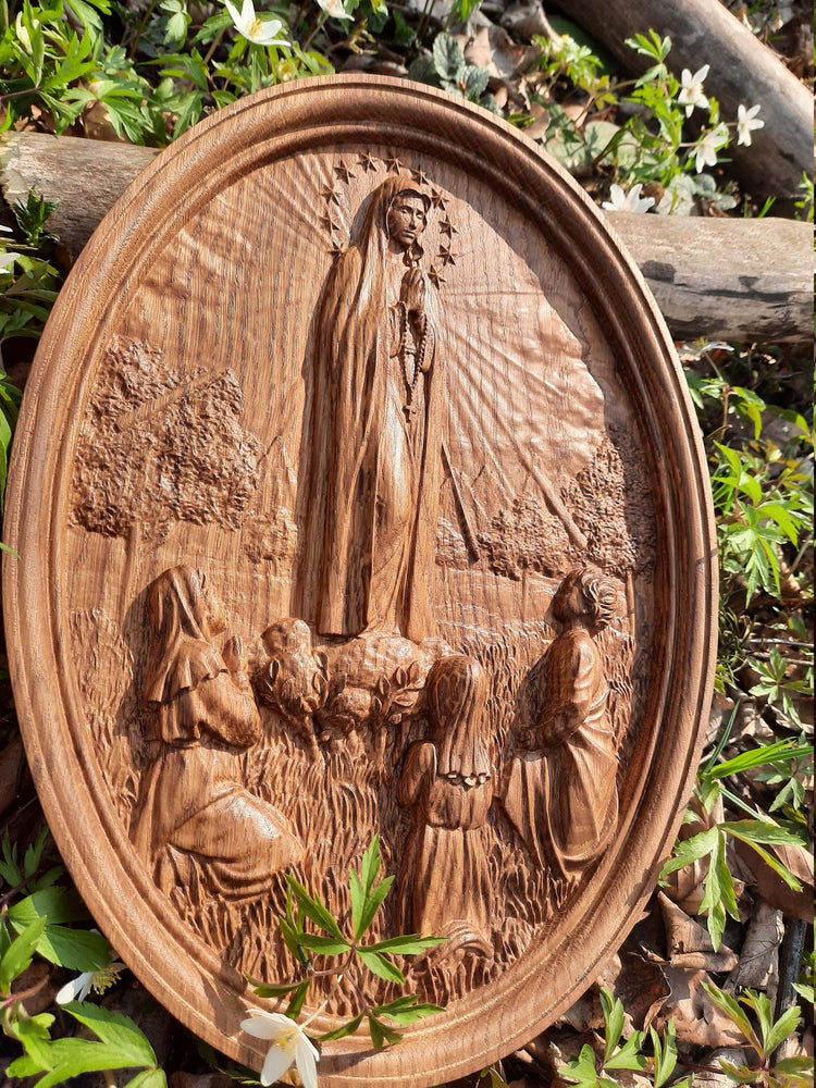 Our Lady of Fatima with Plain Frame 224
