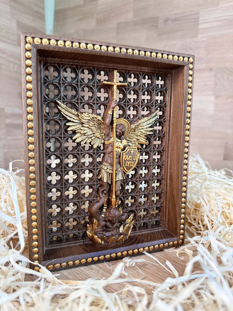 Modern Saint Michael Christian Art