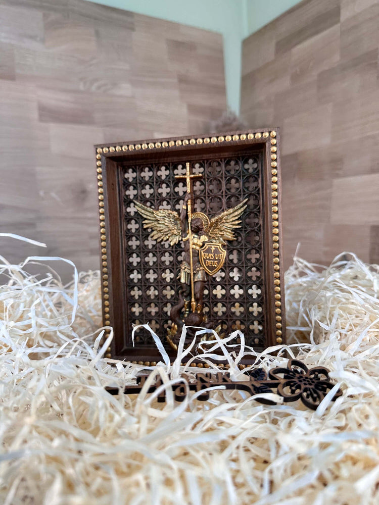 Modern Saint Michael Christian Art