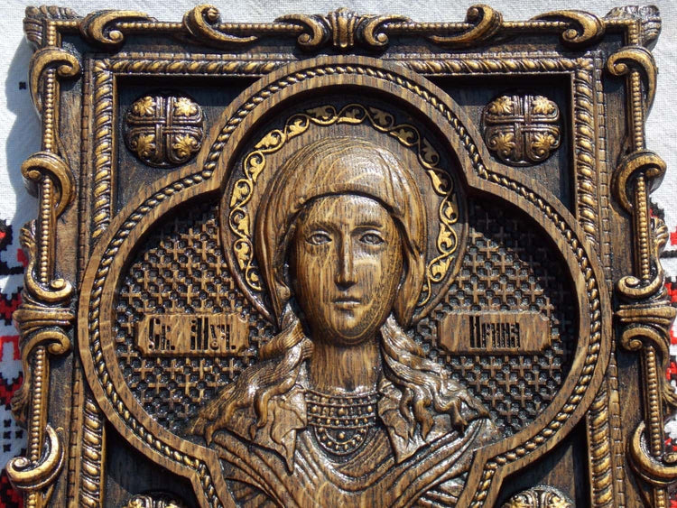 Saint Irene Antique Frame 189