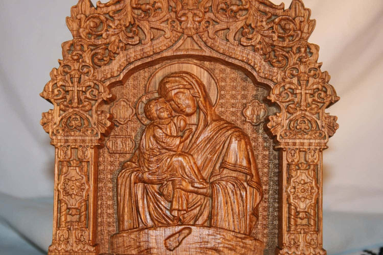 Pochaev Icon of the Mother of God - Kozak Work Shop