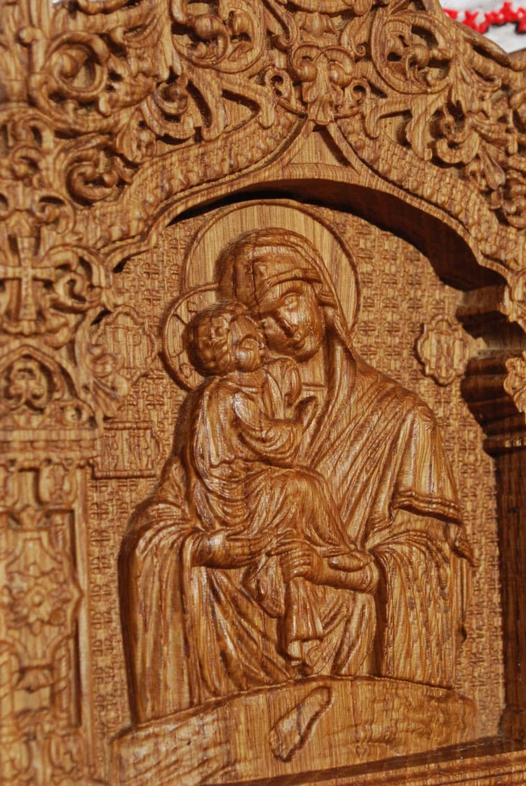 Pochaev Icon of the Mother of God - Kozak Work Shop