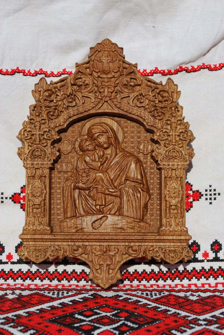 Pochaev Icon of the Mother of God - Kozak Work Shop