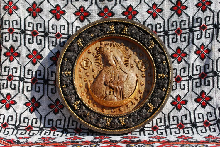 Our Lady of Ostra Brama Icon - Kozak Work Shop