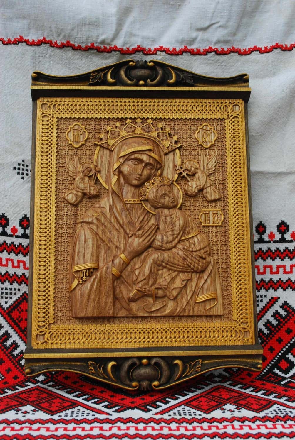 Our Lady of Perpetual Help Christian Icon 160