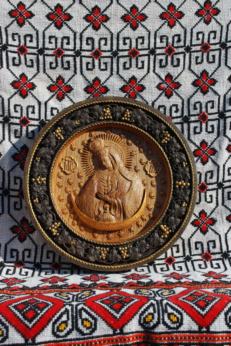 Our Lady of Ostra Brama Icon - Kozak Work Shop