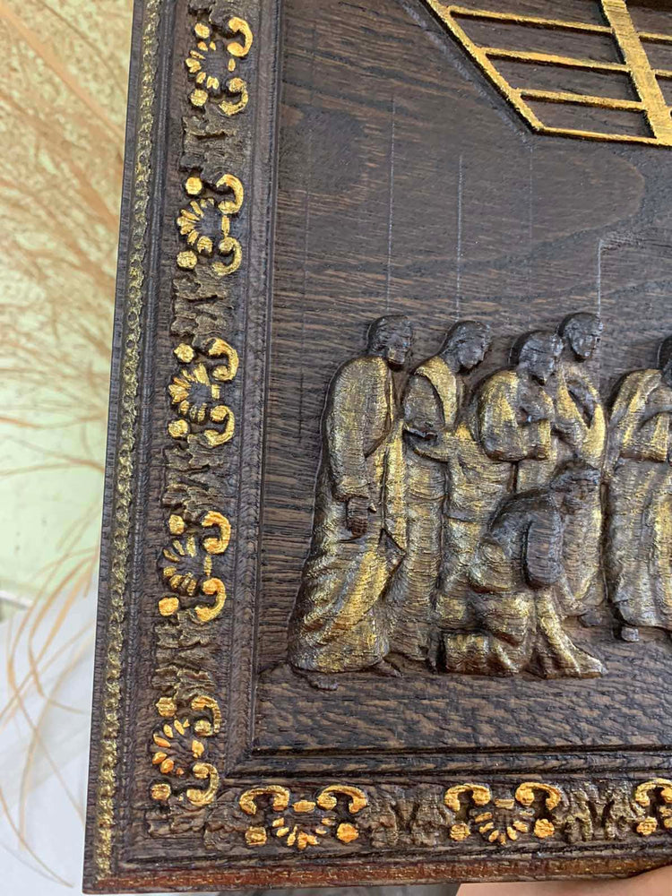 The Last Supper Wooden Image - Kozak Work Shop