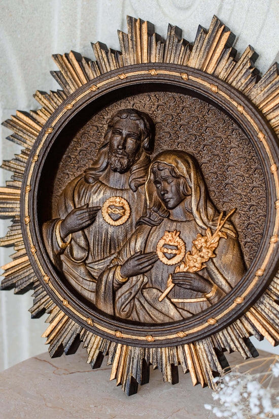 Sacred Heart of Jesus and Immaculate Heart of Mary - Kozak Work Shop