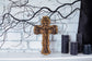 Wall Wooden Carved Jesus Crucifix