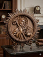 Saint Benedict with shinning