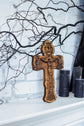 Wall Wooden Carved Jesus Crucifix