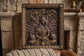 Freyja Wooden Carved Wall Picture