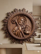 Saint Benedict with shinning