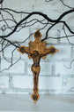 Wall Wooden Carved Jesus Crucifix 6x10 inches