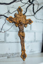 Wall Wooden Carved Jesus Crucifix 6x10 inches