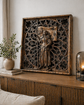 Joan of Arc Wooden Statue
