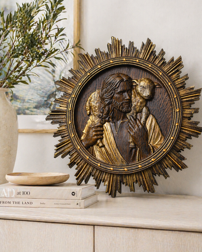 Good Shepherd with shinning