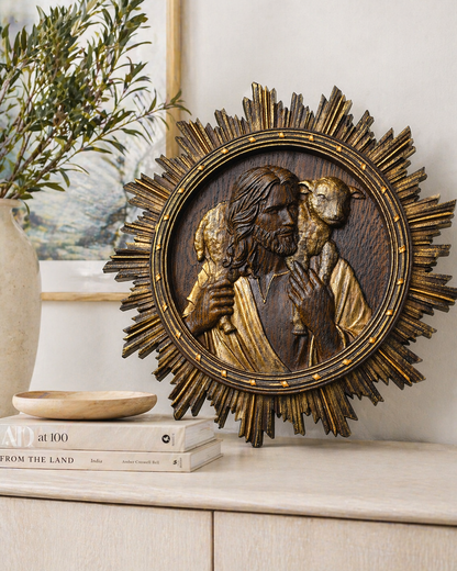 Good Shepherd with shinning
