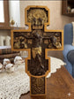 Wall Wooden Carved Catholic Crucifix