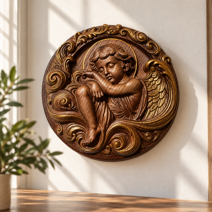Sleeping Angel Wall Art