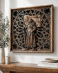 Joan of Arc Wooden Statue