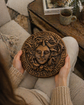 Wooden Plaque Sicilian Medusa Head