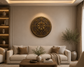 Mandala Circle Wooden Sculpture