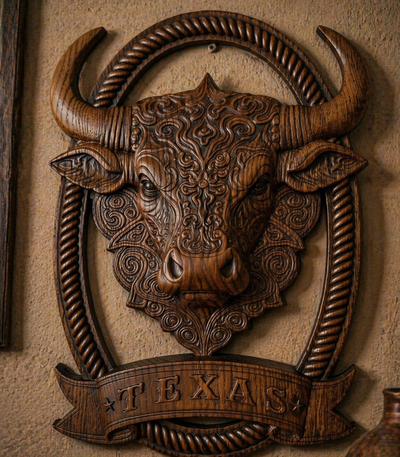 Texas Bull  Wall Art