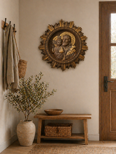 Saint Joseph with shinning