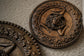 Wooden Carved Sicilian Trinacria Celtic sign