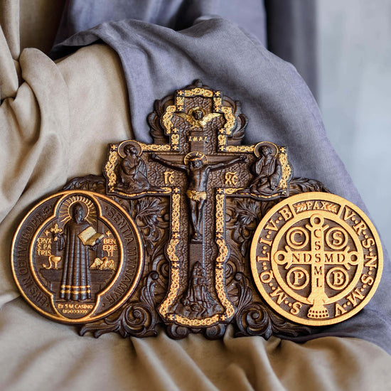 St Benedict Medal Home Protection - Kozak Work Shop