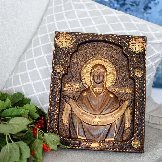 Virgin Mary of Pokrov - Kozak Work Shop