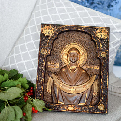 Virgin Mary of Pokrov - Kozak Work Shop