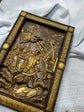 Vikings Wooden Carved Wall Picture