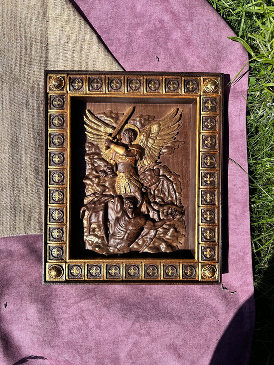 Saint Michael Warrior Angel - Kozak Work Shop