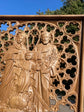 Holy Family Wooden Statue