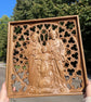 Holy Family Wooden Statue