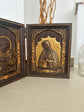 St. Francis of Assisi & Our Lady of Guadalupe wooden  folding panel