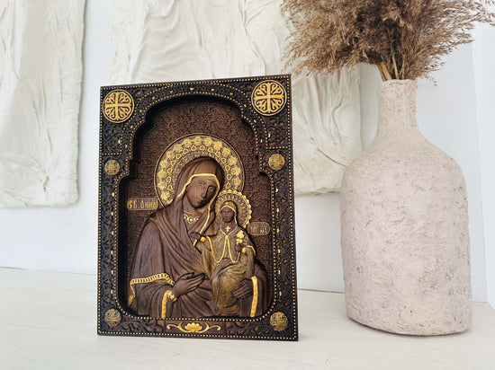 Saint Anne Mother of Virgin Mary - Kozak Work Shop