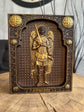 Archangel Michael with a Manuscript wooden 3D carved image - Kozak Work Shop